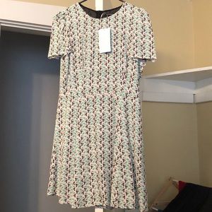 ZARA Pelican Dress. New With Tags. Size large.